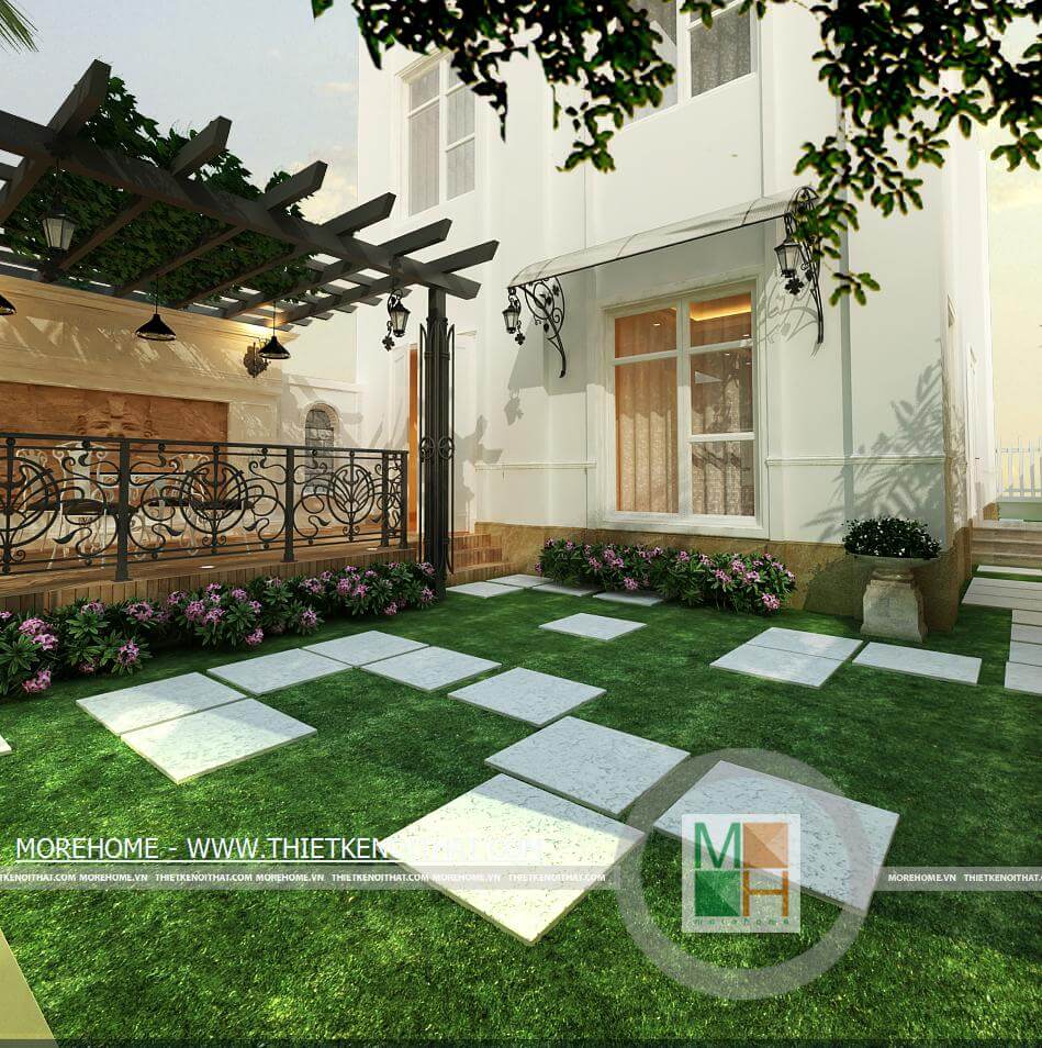 Thiết kế nội thất biệt thự Vinhomes Riverside tân cổ điển sang trọng- Khu biệt thự Hoa Lan HL0516 Thiết kế nội thất biệt thự Vinhomes Riverside tân cổ điển sang trọng- Khu biệt thự Hoa Lan HL0516